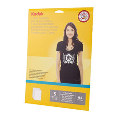 Hartie transfer termic kodak a4 pentru tricouri negre