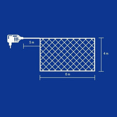 Instalatie Craciun luminoasa tip plasa 400 led-uri 6-4m Home
