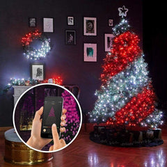 Instalatie Smart Twinkly 250 Led-uri rgb Bluetooth Wi-fi control Smartphone 20m