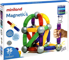 Joc de constructie magnetic Miniland