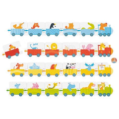 Joc de potrivire Trenuletul Animalelor