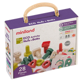 Joc Educativ pentru dezvoltarea motricitatii Eco Suruburi si piulite