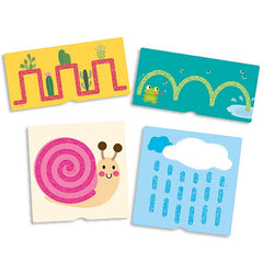 Joc Senzorial Tactil cu numere pentru Pre-scriere