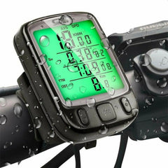 Kilometraj Bicicleta Digital cu fir 25 functii afisaj temperatura ora comparator impermeabil