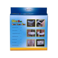 Kit protectie Mobilier Copii cu 30 de accesorii plastic