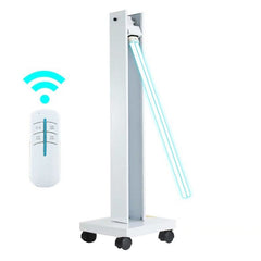 Lampa bactericida UVC Portabila cu brat mobil Timer si Telecomanda sterilizare 120 mp