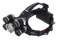 Lampa de cap cu 5 leduri cu Acumulator pentru Camping