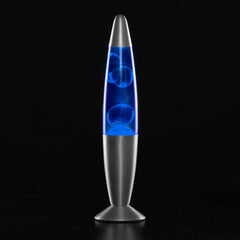 Lampa decorativa Lava Blue 30W inaltime 41 cm Procart