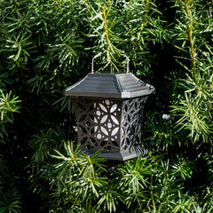 Lampa solara de exterior COMBO cu 12 LED-uri cu montaj la sol sau perete