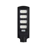 Lampa solara stradala 100w senzor miscare lumina alb rece 6500k 3 moduri iluminare telecomanda aluminiu