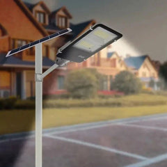 Lampa stradala solara led 200w ip65 control telecomanda panou solar 6v30w