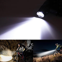 Lanterna frontala Bicicleta Led 180 lm 3 moduri iluminare