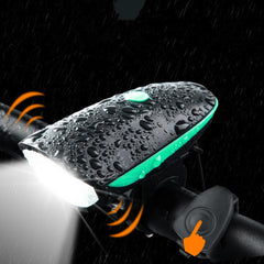 Lanterna LED cu Sonerie bicicleta fixare ghidon 3 moduri iluminare Esperanza