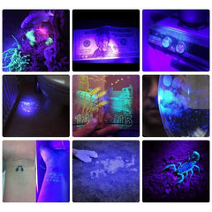 Lanterna UV 21 leduri 380 nm