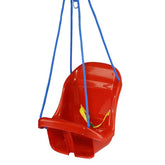 Leagan cu Spatar inalt pentru Copii opritor picioare corzi suspendare cu inel metalic