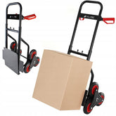 Liza transport marfa carucior roti pentru scari max 120 kg inaltime ajustabila rabatare rapida