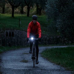 Lumina siguranta bicicleta LED alb alimentare baterii Procart