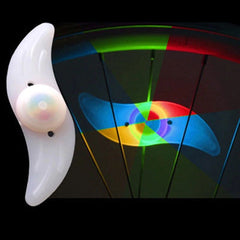 Lumini pentru Spita Bicicleta Led multicolor 3 moduri de iluminare