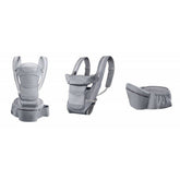 Marsupiu bebe cu scaunel 4 in 1 - 15 pozitii, manere reglabile