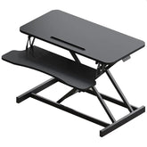 Masa ajustabila de birou sit-stand lucru in picioare sau sezut inaltime reglabila 14x51 cm suport smartphone cadru forma -