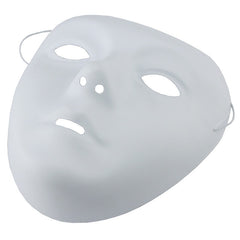 Masca alba pentru copii unisex marime universala carnaval