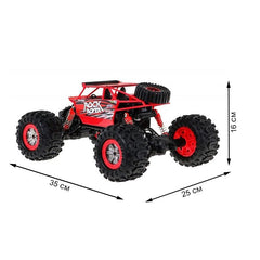 Masina cu telecomanda off-road toate tipurile de teren apa si zapada scara 1:12 tractiune 4x4 rosie