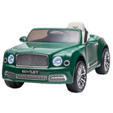 Masina electrica de jucarie bentley mulsanne 2-35w mp3 ma-im 30 kg telecomanda roti eva verde