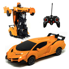 Masina Robot cu Telecomanda transformare Automata rotire 360 grade