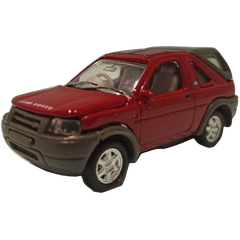 Masinuta Die Cast 7.5 Cm Scara 1:60 Land Rover Rosu