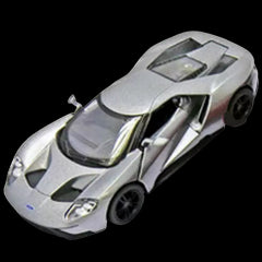 Masinuta die cast Ford GT 2017 scara 1:38 12.5 cm gri