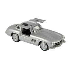 Masinuta die cast Mercedes-Benz 300SL Coupe 1954 scara 1:36 12.8 cm gri