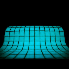 Mozaic Fosforescent care lumineaza Aqua 30x30 cm Decoratiune Glow