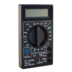 Multimetru afisaj Lcd digital Aparat Masura 19 scale 2 testere negru
