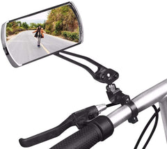 Oglinzi retrovizoare bicicleta prindere ghidon rotire 360 grade structura rezistenta negru