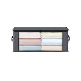 Organizator textil imbracaminte 35 litri doua manere transport fereastra transparenta 50x35x20 cm