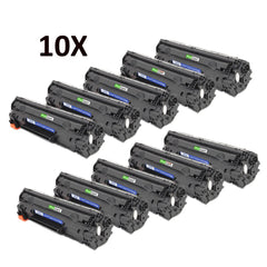 Pachet 10 tonere vrac compatibile cb435a hp