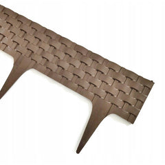 Palisada aspect ratan 20x82 cm 4 varfuri atasare sol maro inchis