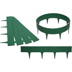 Palisada decorativa aspect ratan montare usoara 20x82 cm verde