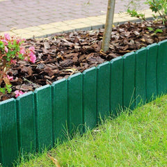 Palisada gradina separator ornamental verde lungime 100 cm inaltime totala 24 cm