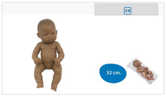 Papusa Bebelus Latinoamerican Fata 32 cm - Miniland