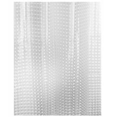 Perdea de dus semitransparenta din PEVA 180x80 cm