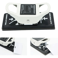 Perforator 10 coli si rotunjitor colturi Heavy Duty Bright Office