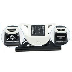 Perforator 10 coli si rotunjitor colturi Heavy Duty Bright Office