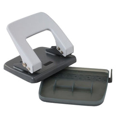 Perforator metalic 40 coli 6 mm cu Rigla ghidaj Heavy Duty Bright Office