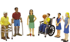 Persoane cu handicap set de 6 figurine - Miniland