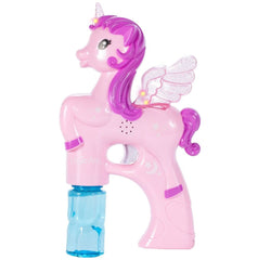 Pistol baloane de sapun unicorn muzica si lumini alimentare cu baterii