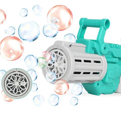 Pistol electric pentru baloane de sapun rezervor solutie inclusa muzica lumini 23.5 x 5.5 x 14 cm