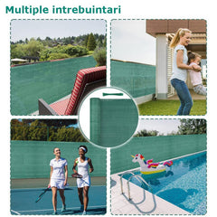 Plasa de umbrire si protectie 2x10 m grad umbrire 70% densitate hdpe 70 gmp
