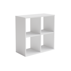 Biblioteca Loni 2x2 alb