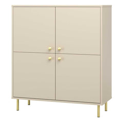 Comoda Venus cu patru usi din casmir